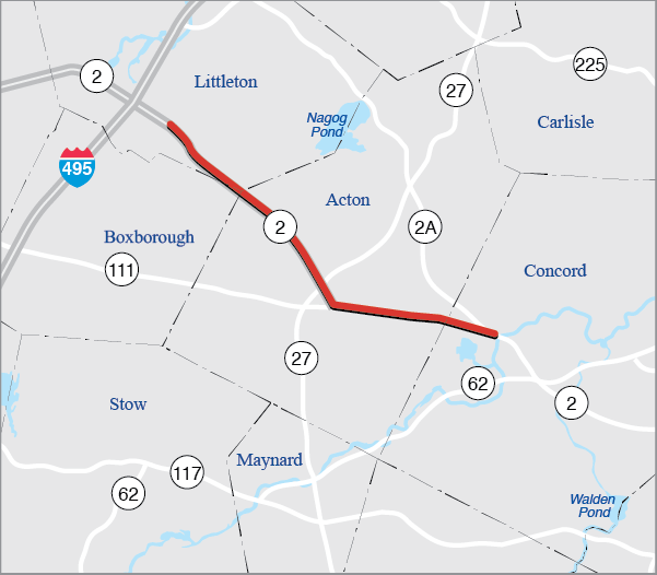 Acton, Boxborough, and Littleton: Pavement Preservation on Route 2